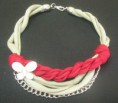 Collar trapillo mariposa